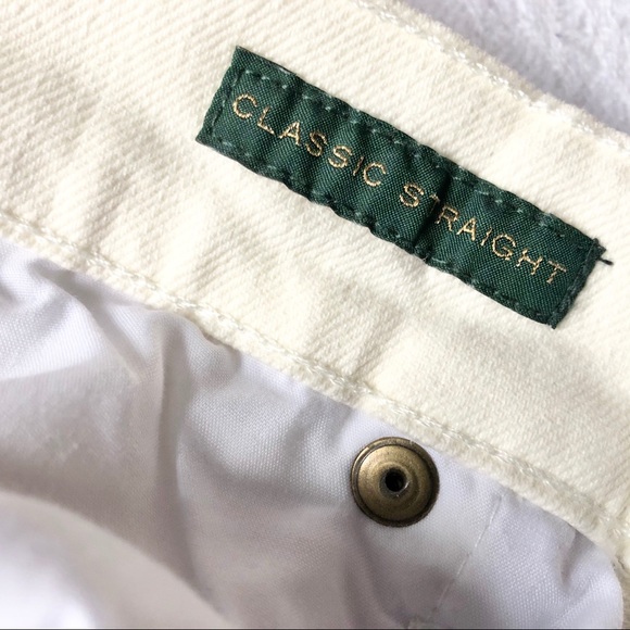 NEW LRL Ralph Lauren Jeans Size 4 Colony WHiTE Slim NWT - Picture 8 of 12